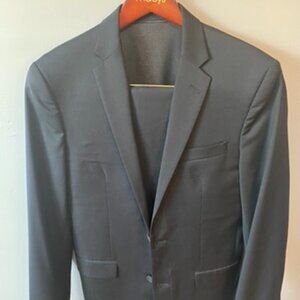 Mens Kenneth Cole Black Suit (Jacket and Slacks)